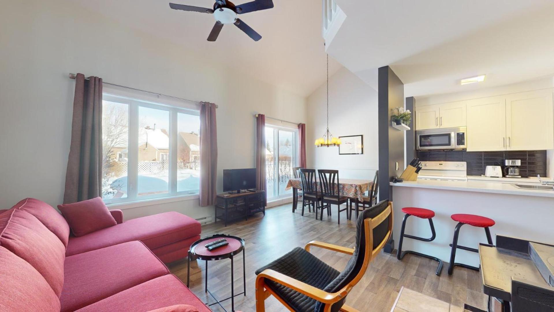 ביופרה Hebergement Mont-Ste-Anne Condos חדר תמונה